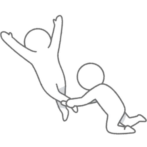 اگه کسی زیر پاتو خالی کرد وزمین خوردی چطوری افت بزنی آسیب نبینی